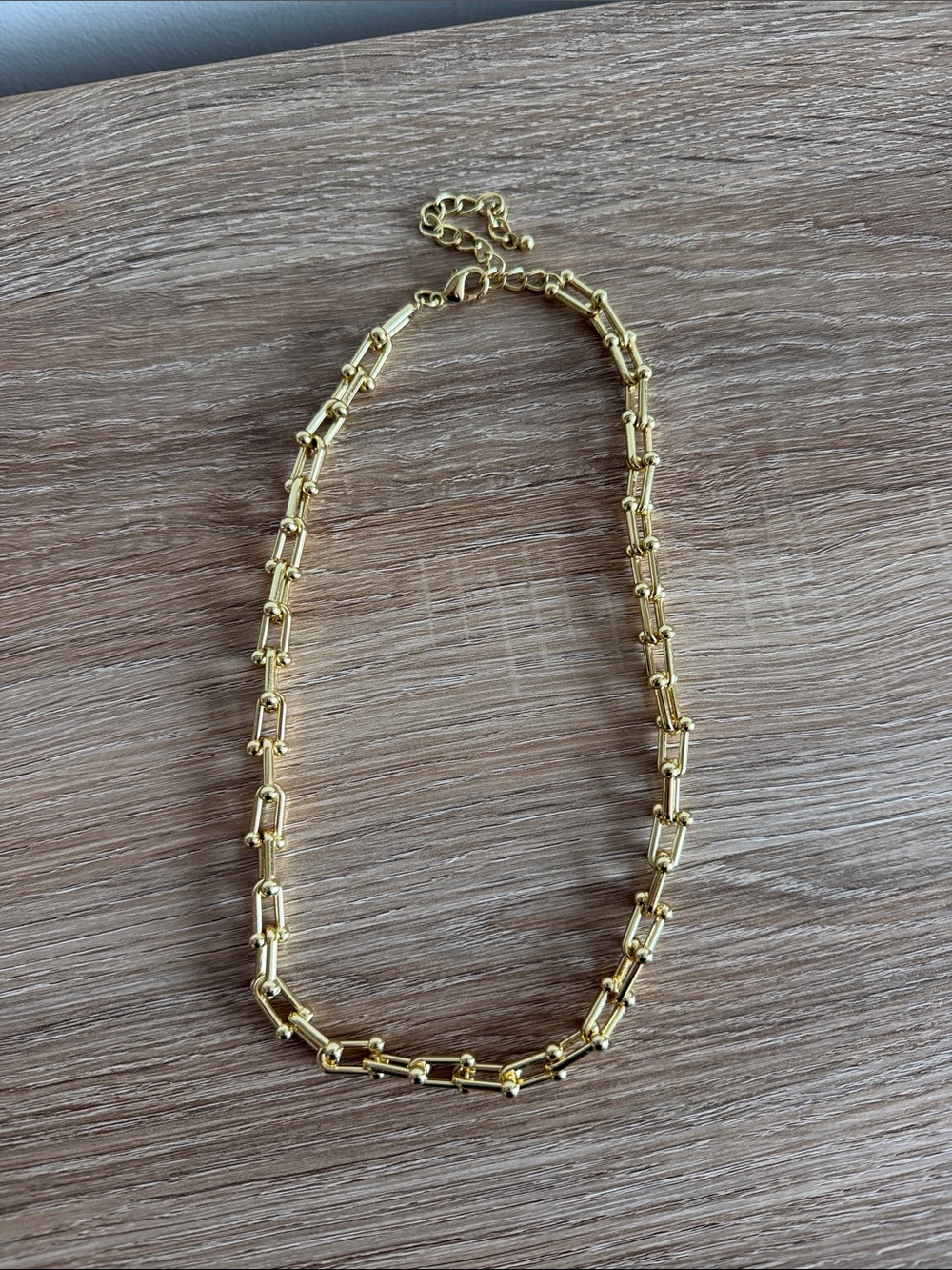 Gold Link Chain Necklace - Women Jewelry